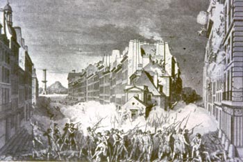 Insurrection au Faubourg Saint Antoine
